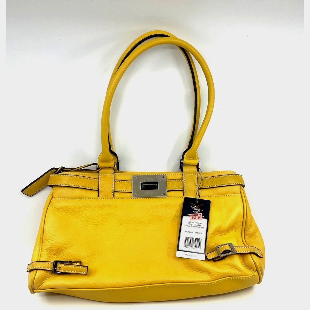 American Living Shoulder Bag Mustard Yellow NWT